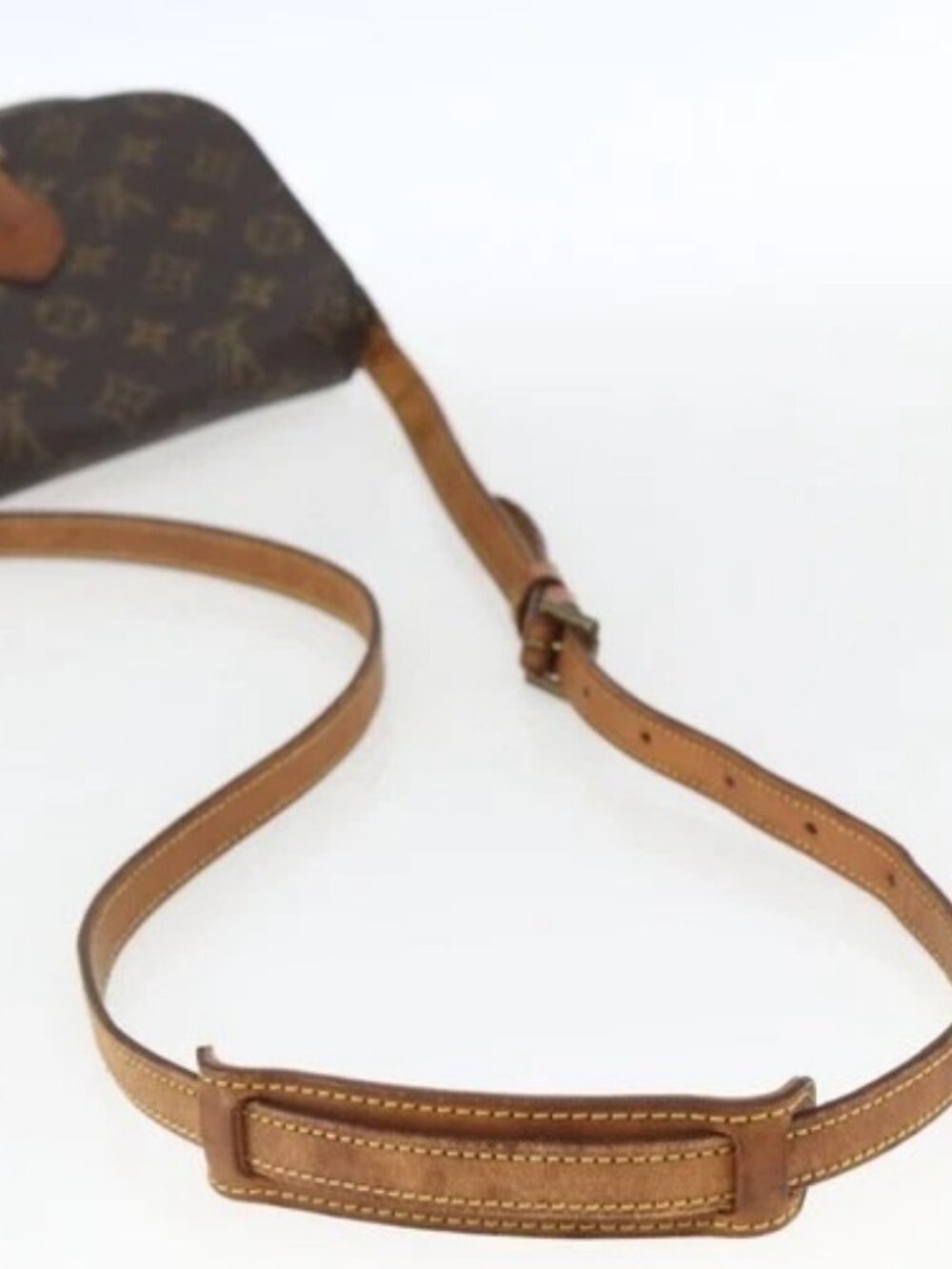 LOUIS VUITTON Monogram Saint Cloud MM Shoulder Bag M51243 LV Auth 166373 - Picture 6 of 16